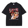 Anime Kuroko's Basketball Kagami Taiga Grafische Print Unisex Stripboek Mode Streetwear Heren Casual Losse Pasvorm Ronde Hals Korte Mouwen T-shirt