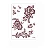 Red Mehndi Stickers Henna Tattoo Stickers Lace Fake Tattoo Red Henna Tattoo Decals  India Mehndi