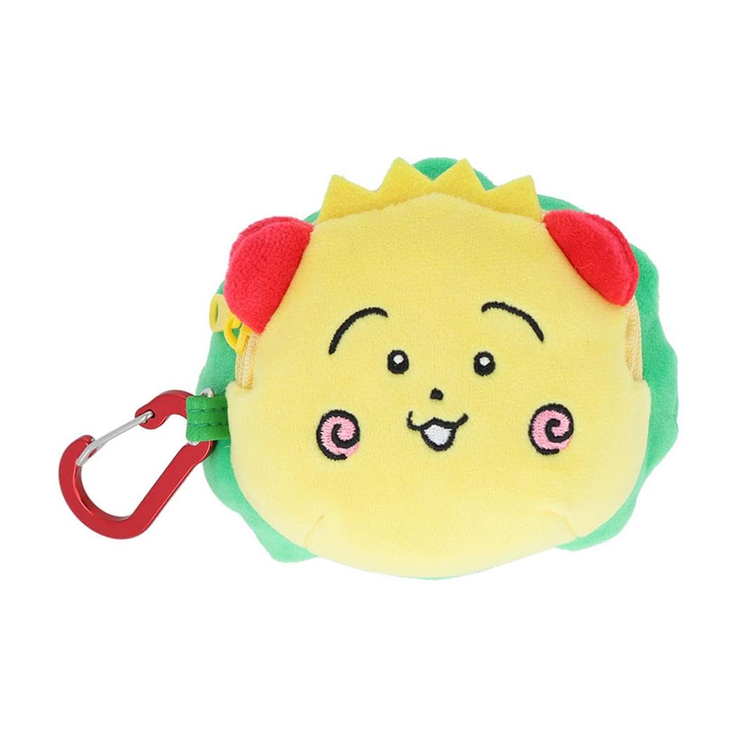 

Stationery Sakura Momoko Theater Goods Mini Pouch Plush Toy with Smiling S2221535 Sun-Star Coji-Coji Carabiner, Face,