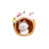 Style Cartoon Adorable Jinniu Original Coconut Wealth Keychain Pendant For Fun