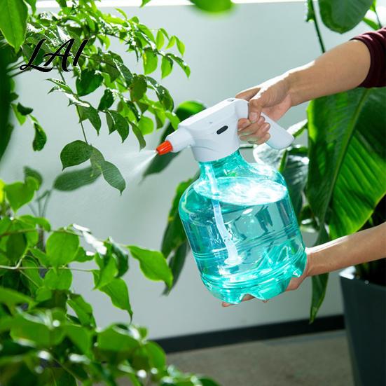 Cleaning Spray Bottle Electric Bottle 3L Plant Mister with Spraying Rod USB Indoor Outdoor Garden Rechargeable Automatic Water Sprayer for