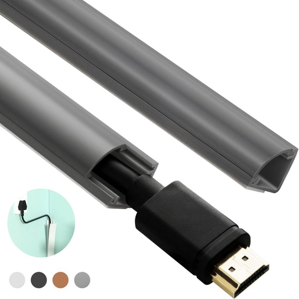 Paintable Corner Cable Concealer Triangle Cord Raceway High Quality Cable Hider Wall Floor