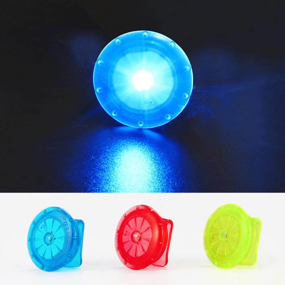 Mini Round Shoe Clip, LED Lights for Night Running, Bike, Sports, Bright Warning Lights