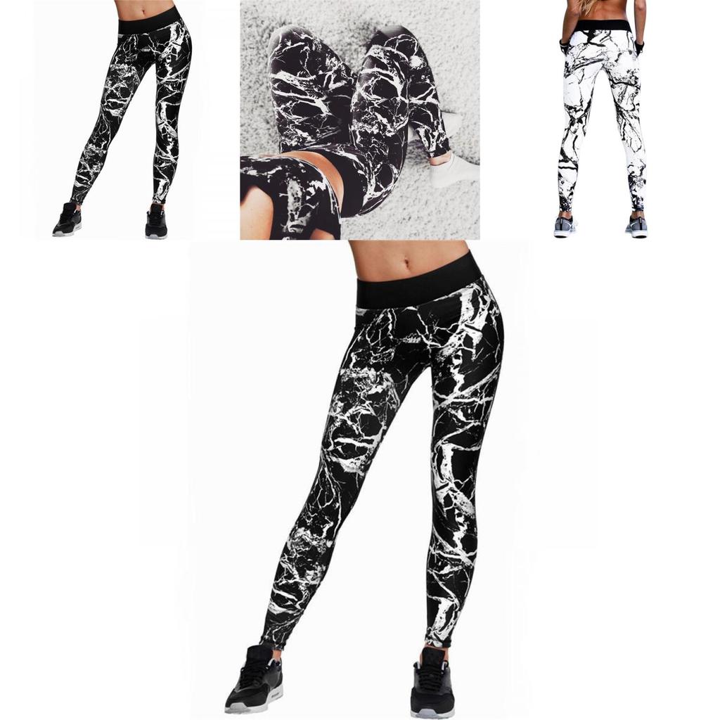Women Yoga Workout Gym Print Sports Pants Running Leggings With Premium Quality Fabric And Timeless Design For Ultimate Comfort