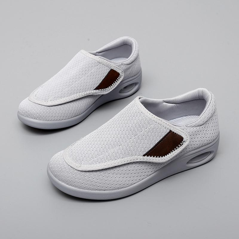 XIHAHA New Casual Orthopedics Wide Feet Swollen Shoes Thumb Eversion Adjusting Soft Comfortable Diabetic Shoe Walking Shoes