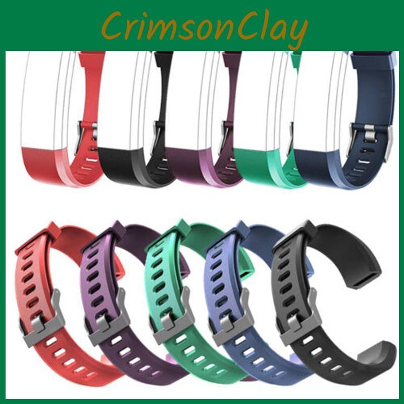 Watchband Id115 Plus Smart Watch Wrist Band Strap Replacement Bracelet Silicone