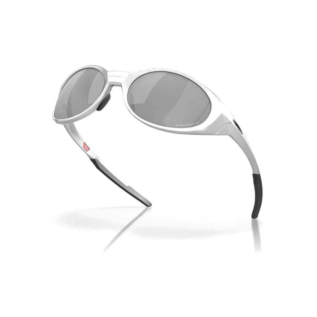 Oakley Eyejacket Redux II Sunglasses Silver Prizm Black Polarized Unisex Eyewear OO9438-0558