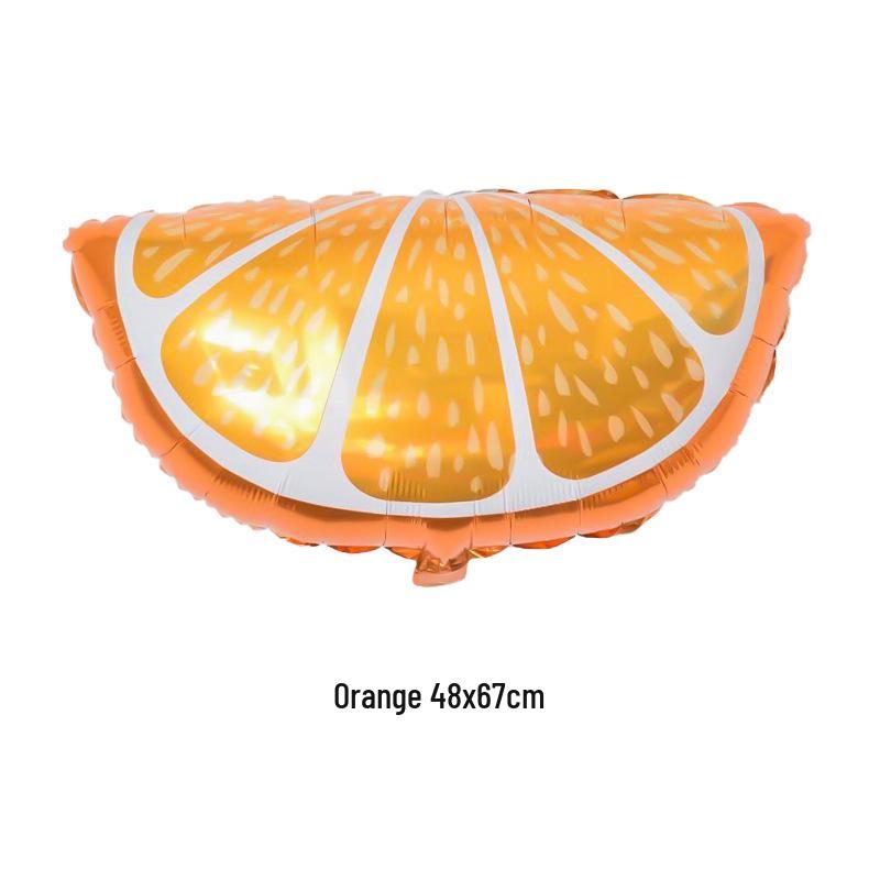 Fruit & Veggie Shaped Foil Balloons - Party Decor & Photo Props for Birthdays and Events