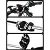 RIDERACE High-Security Bike Chain Lock - Durable Anti-Cut Lock for MTB, E-Bikes & Scooters