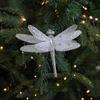 25cm Christmas Artificial Butterfly Sparkling Christmas Hanging Decoration New Christmas Gift