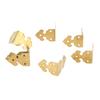 10Pcs Metal Corner Protector Retro Style Durable Brass High Hardness Widely Used Corner Guards for Case Box Furniture