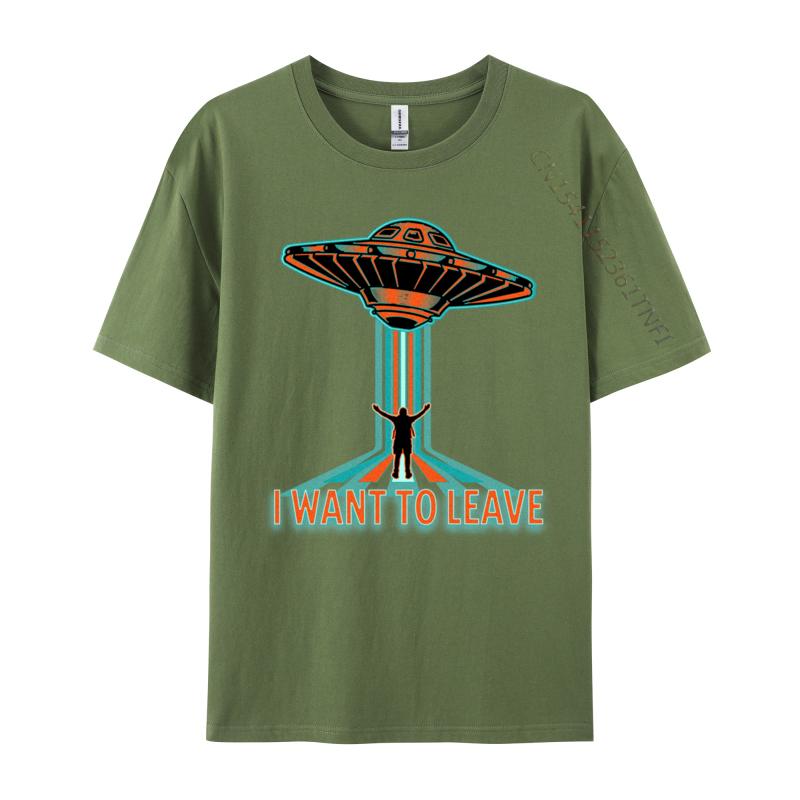 Unisex Casual Tshirt Alien Funny Ufo Hunter I Want To Believe Funky Unisex Tshirts Cotton Funny Tops Shirt Drop Shipping