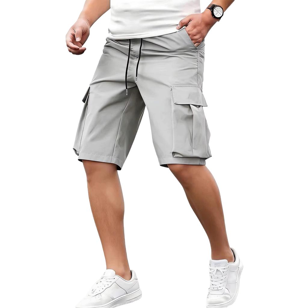 Herren Gerade geschnittene Arbeitsjeans Mehrere Taschen Fünf-Taschen-Hose