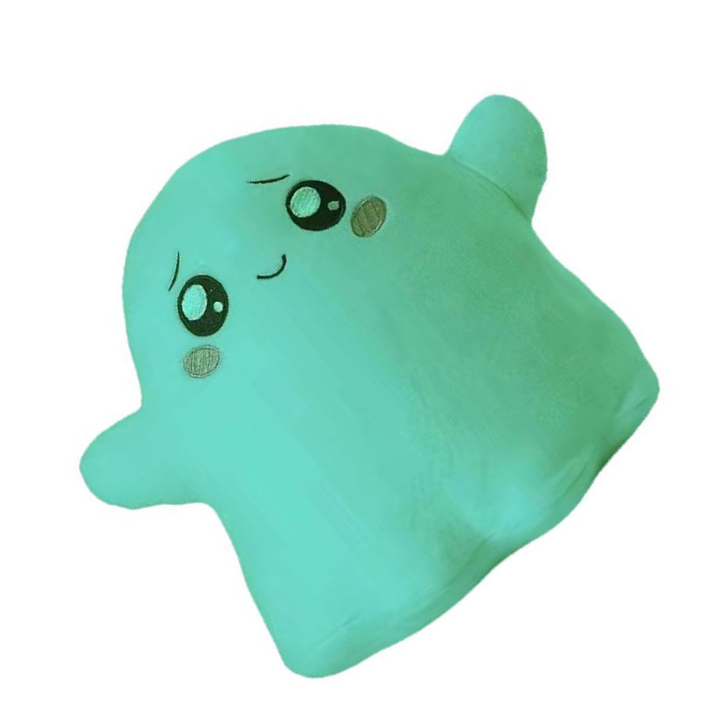 Ghost Plush Doll Glow in The Dark Cute Soft Ghost Stuffed Toy for Present Decoration