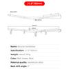 Mountain Bike Handlebars 31.8MM Diameter High-Rise Handlebar with Matte Surface 720MM 780MM Length Aluminum Alloy Handlebar for