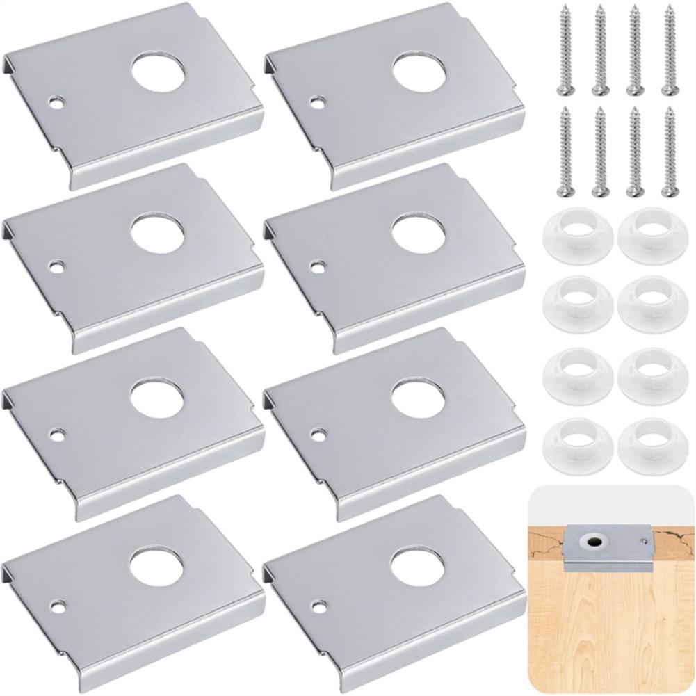 

1set Door Repair Brackets Kit Stainless Steel Bi-fold Door Repair Brackets For Home Barn Doors Hardware Accessories China Mainland