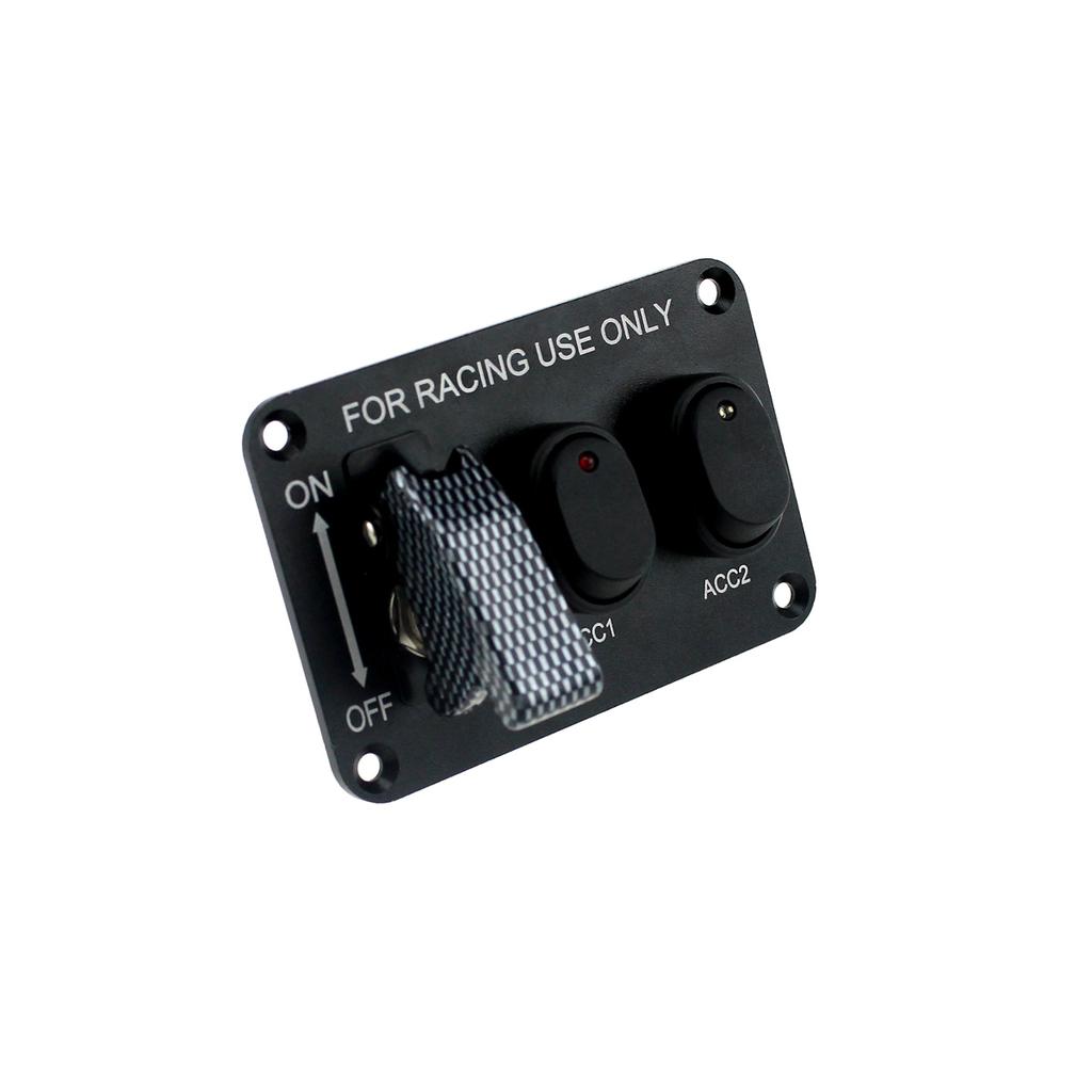 DC12V Switch Racing Ignition Engine Relays Switches Car with LED Indicator 20A ON-OFF Racing Car Toggle Switches Relays Parts