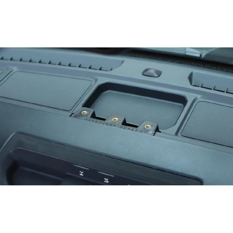 Black Center Console Expansion Rack Stroage Box For Bronco + Accessories