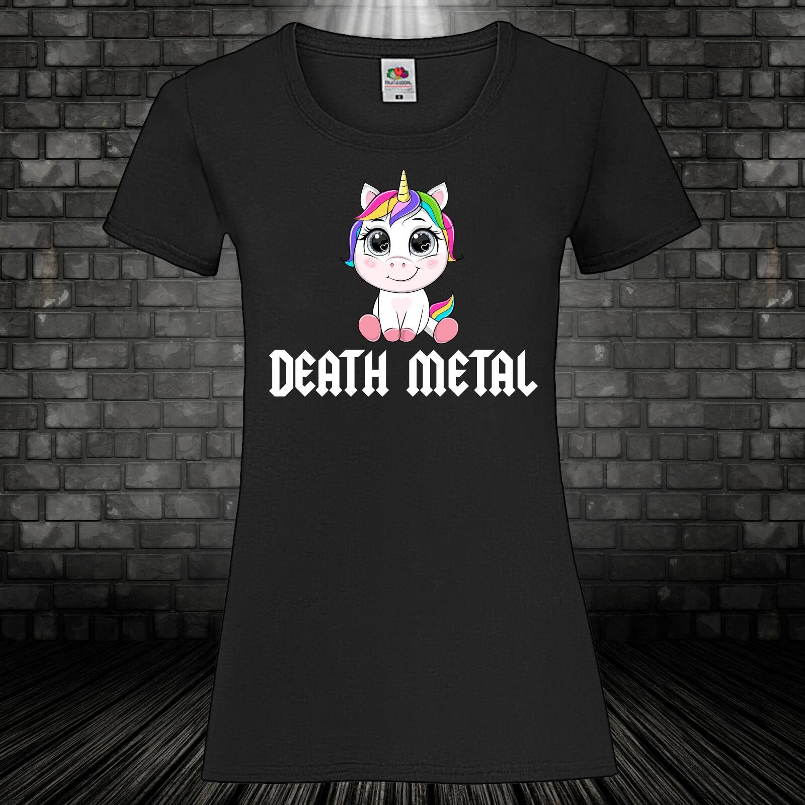 Death Metal T-Shirt Heavy Metal Unicorn Shirt Unicorn Cult Gift Womens XS-5XL S