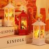 Christmas Snowman Wind Lantern: Decorative Night Light & Desktop Ornament