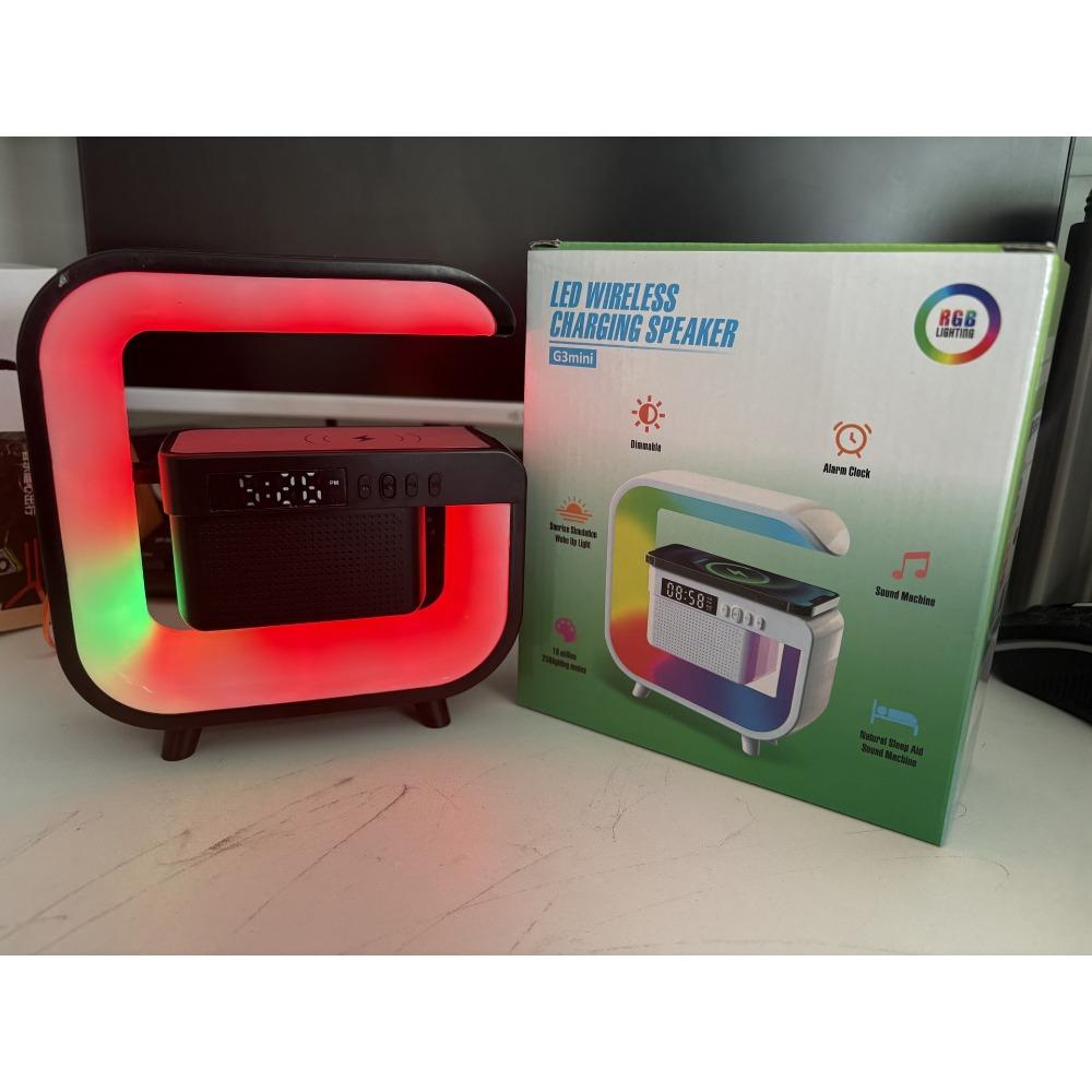 Bluetooth Speaker Wireless Charging Ambient Light Bluetooth Speaker