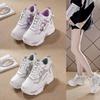 Frühling und Herbst neue Ins trendige, dünne, dicke Sohle und erhöhte Freizeitsport Super High Heels Dad Shoes
