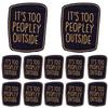 5pcs Cartoon Patch Letter Slogan Embroidery Patch Iron On Patches For Clothing Thermoadhesive Patches For Clothes Jeans Sew Diy 