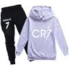 Winter Hoodie Trainingspak Set voor Kinderen met Fluweel gevoerd (Maten 100-160)