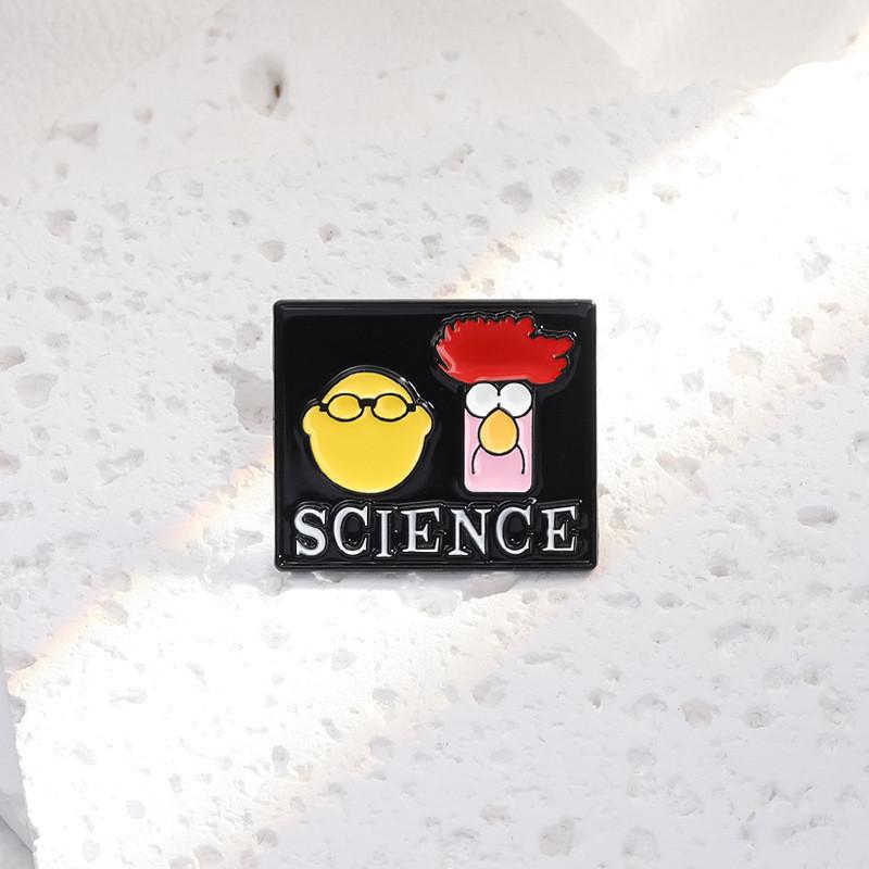 Cartoon Eyecatching Alloy Character Brooch Pin For Fashionable Clothing Bags And