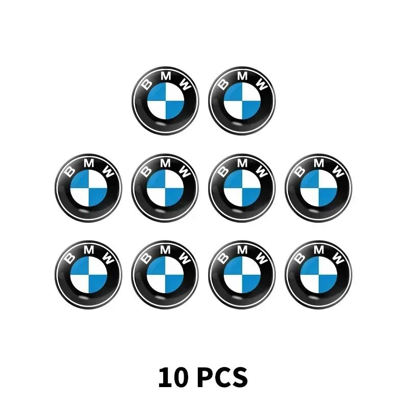 10Pcs Car Styling Lock Keyhole Stickers Decoration Protection For BMW M Performance E36 E60 E90 X2 X1 X3 X5 E46 E39 E70 M3 M5 M6