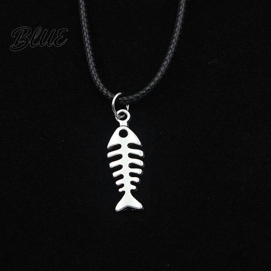 Mix And Match Jewelry 10 Pcs Unisex Necklace Fish Bone
