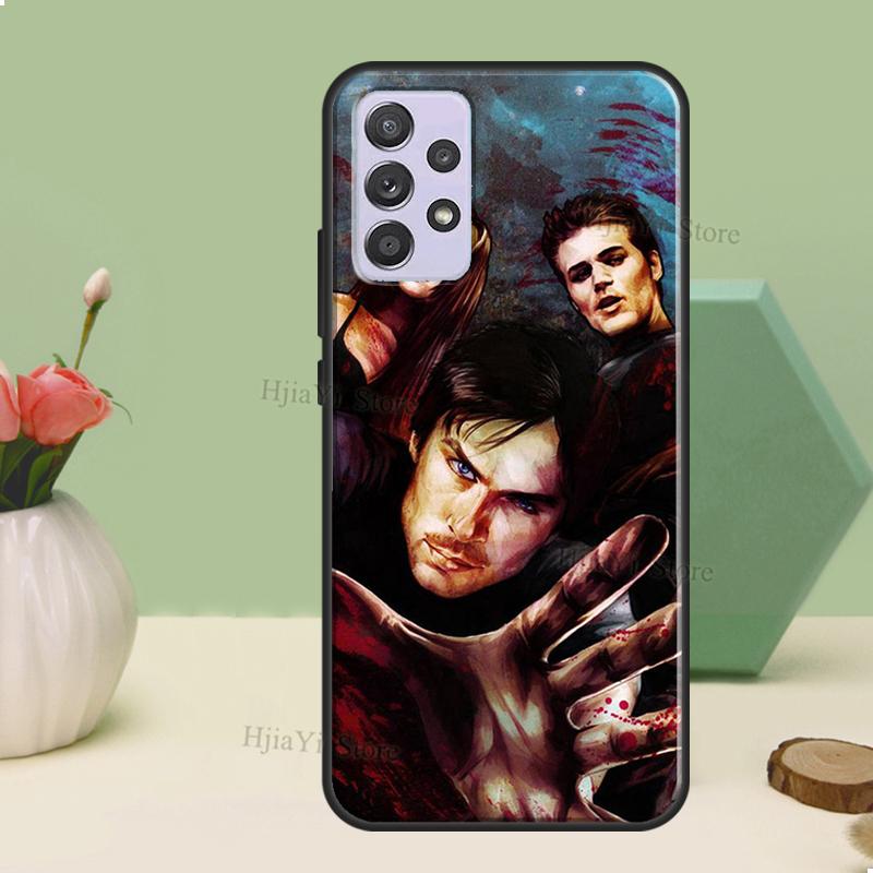 The Vampire Diaries Fodral För Samsung A54 A34 A24 A14 A51 A71 A12 A22 A32 A52 A72 A73 A33 A53 A13 Baksida