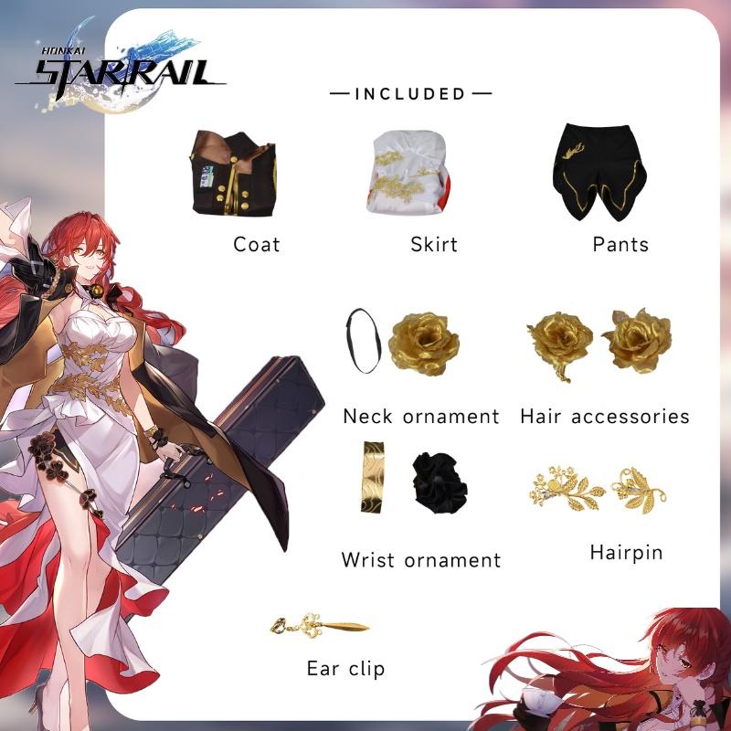 Impeccable Himeko Costume Set For Anime And Game Cosplay Fans