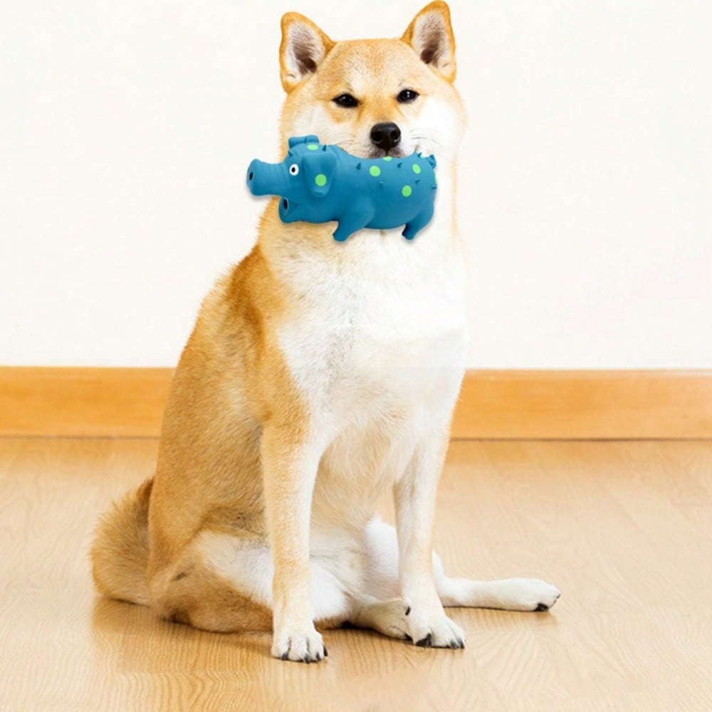 Dog Toys, Latex Sounding Toys, Spotted Pigs, Pet Bite-resistant Monsters Called Pigs Grind Their Teeth and Clean Their Teeth