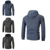 Premium Quality Men's Athletic Soft Sherpa Zip Up Hooded Hoodie Sweater Jacket Coat For All Seasons