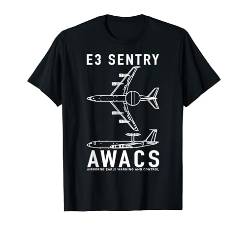 E-3 Sentry AWACS Airplane T-Shirt Gift T-Shirt