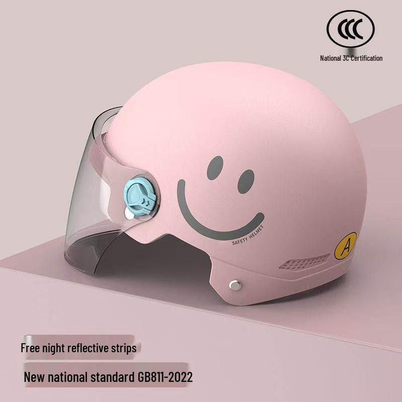 Certified Universal Half Helmet for Electric Vehicles - Men s & Women s All-Season Safety