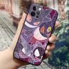 Pokemons Eevees Umbreons Sylveons Stained Glass Phone Case For Apple iPhone 16 15 14 13 12 11 Pro Max XS Max 8 Plus Cover Cases