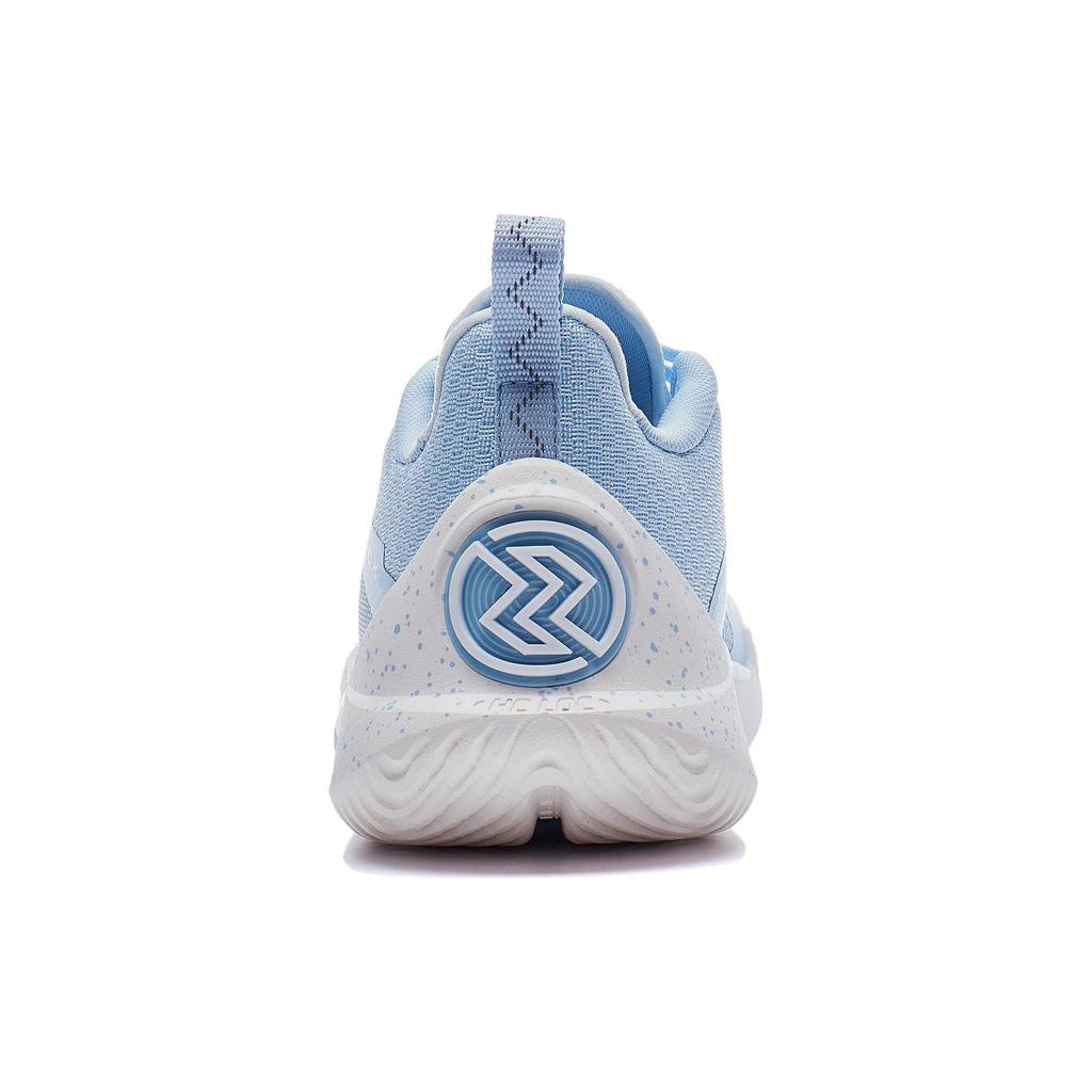 Li Ning Speed 10 Dämpfung Rutschfest Abriebfest Atmungsaktiv Niedrig geschnitten Basketballschuhe Herren Blau ABAT085-69