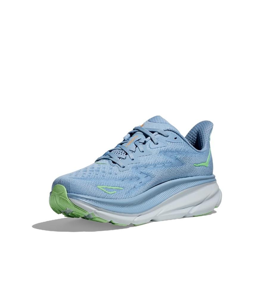 HOKA Clifton 9 Wide Track Field Running Size Pale Blue X Blue Men's & Shoes, 26.0,