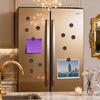 Motivational Stripe Frame Magnet - Positive Glass Sticker for Fridge