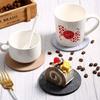 Coffee mat Heat Insulation Kitchen Accessories Tableware Kettle mat Cup Mat Teacup mat Table pad