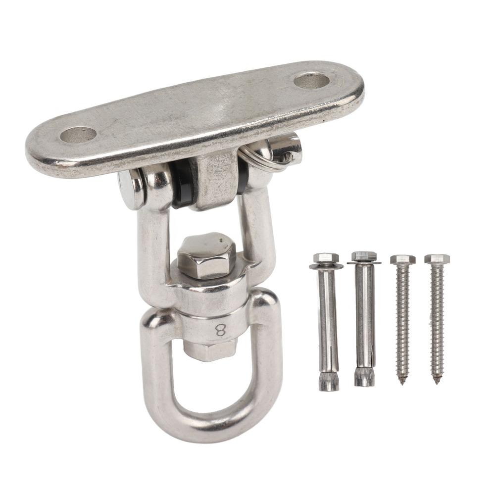 Stainless Steel Hammock Hanging Kit 360 Degree Rotate Swing Hanging Hook  Swing Hanging