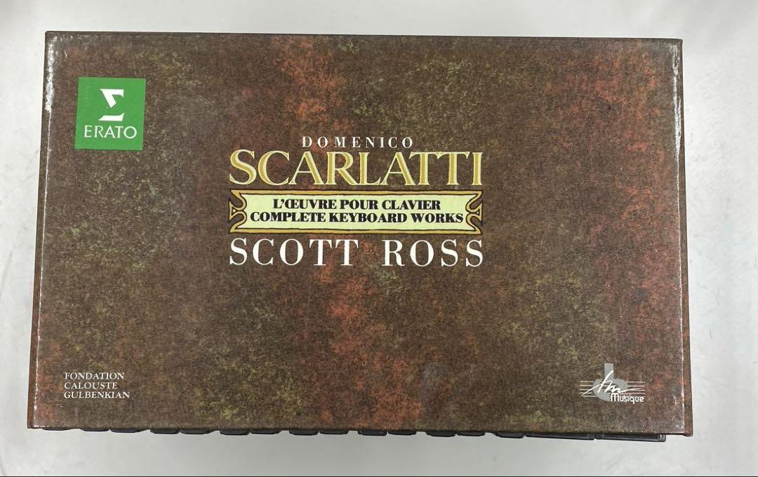 

[USED] Domenico Scarlatti Complete Keyboard Works Scott Ross 34 CD set