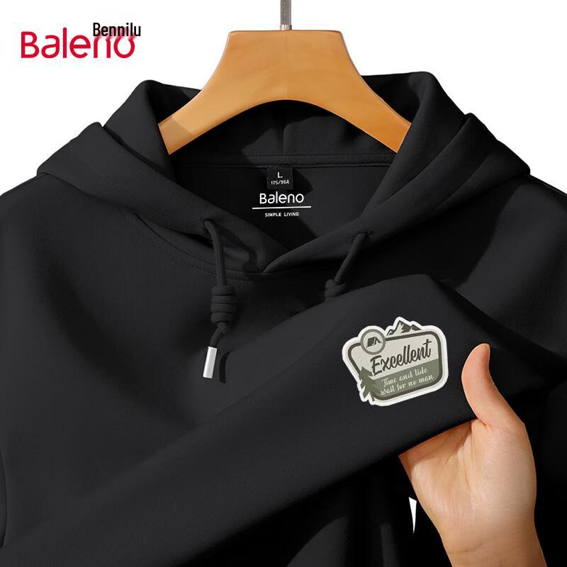 

Baleno Men s Campus Style Relaxed Fit Hooded Sweatshirt 4XL