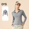 Women's Sun Protection Athletic Jacket Full Zip Long Sleeve Sun Shirts Quick Dry Workout Jackets for Running Yoga Cycling Hiking