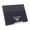2MC025_2DMH_F0002 Card Case Black Nylon Women