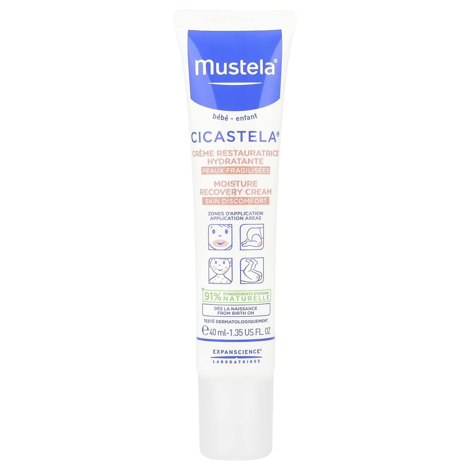 

Cicastela Moisture Recovery Cream, 40Ml(1.35Fl Oz)