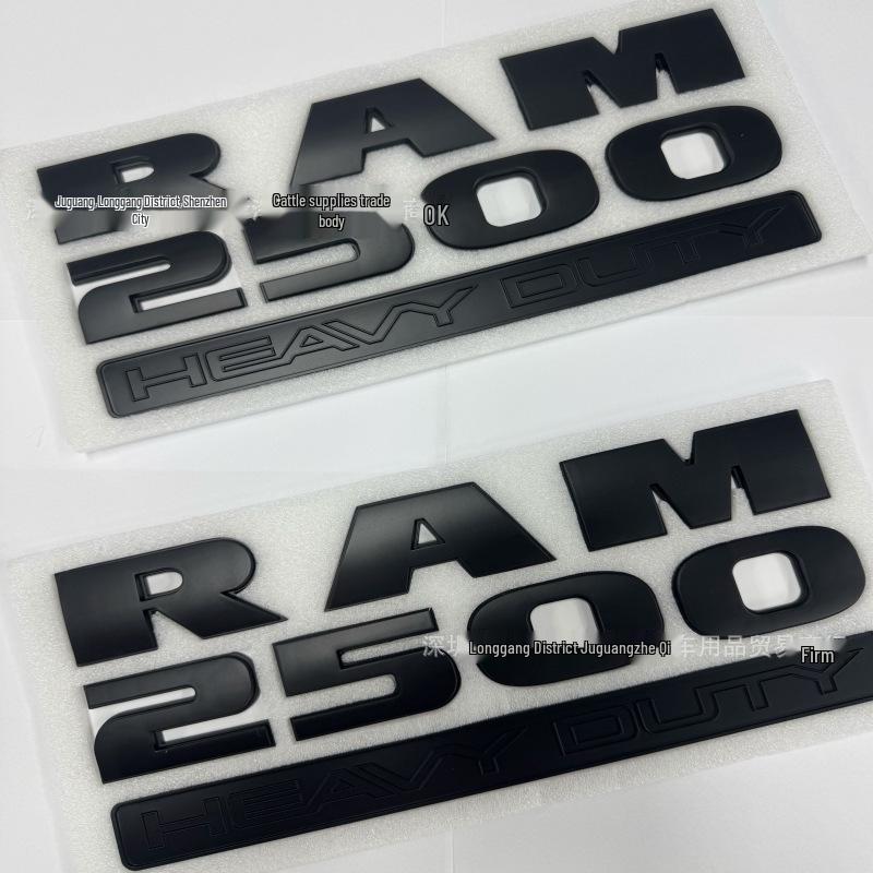 Dodge RAM 1500/2500/3500 Heavy Duty Side Fender Emblem Sticker