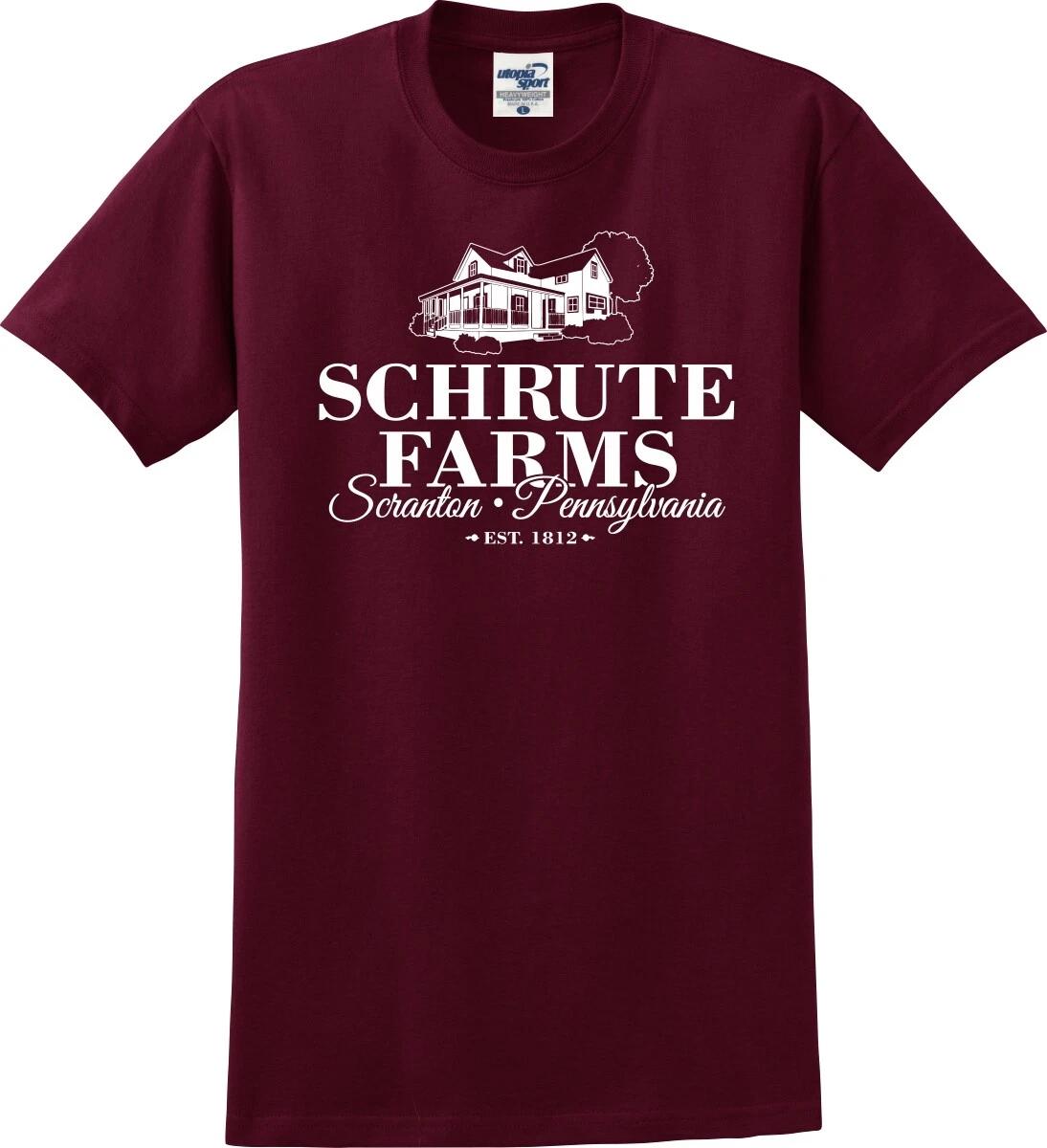 Schrute Farms Funny Unisex T shirt (S-5X) 2XL